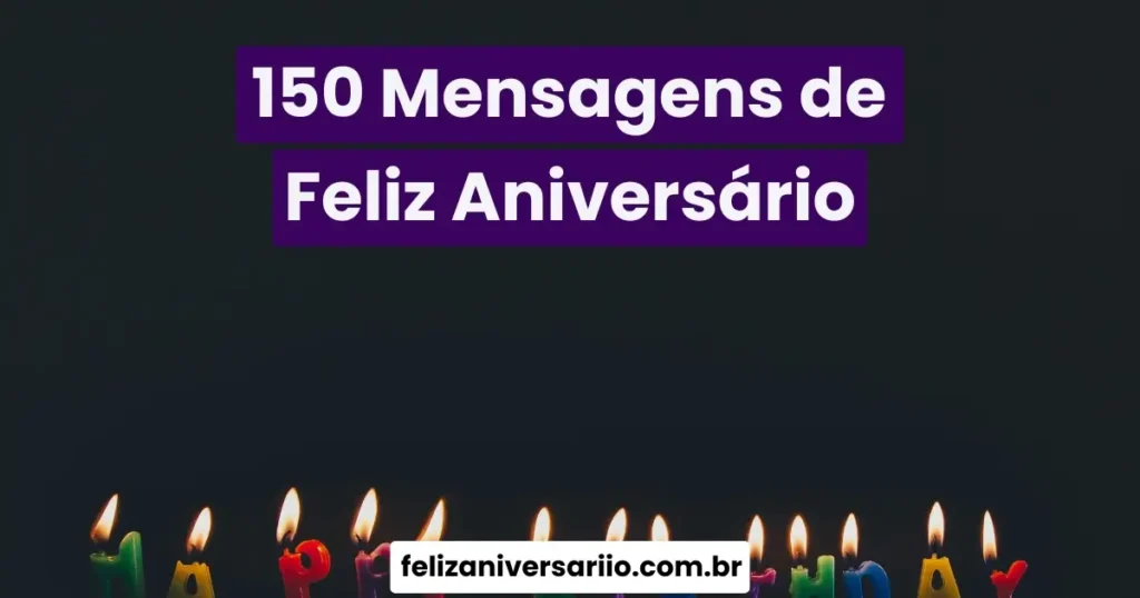 Feliz Aniversário