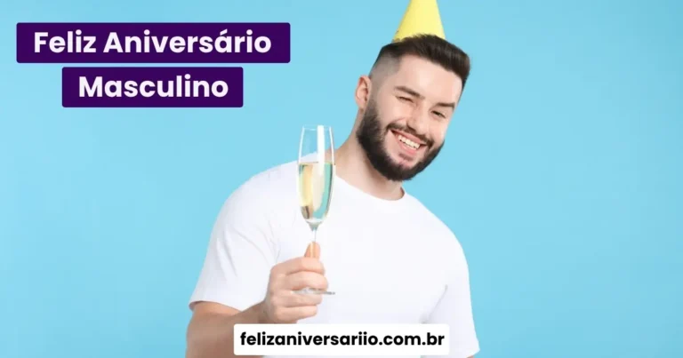 Feliz Aniversário Masculino