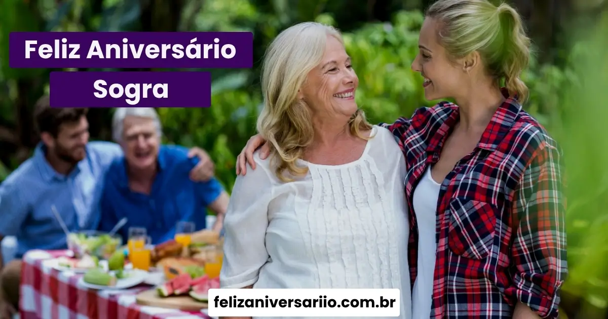 Feliz Aniversário Sogra