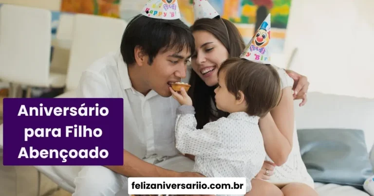 Aniversário para Filho Abençoado