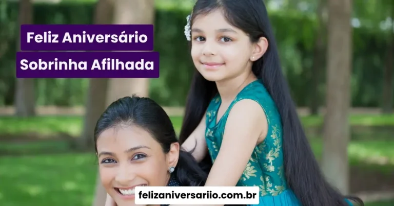 Feliz Aniversário Sobrinha Afilhada